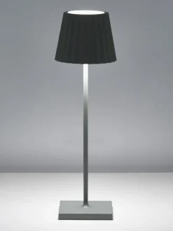 Lámpara de mesa para exterior LED regulable Trellia, portátil