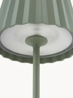 Lámpara de mesa para exterior LED regulable Trellia, portátil