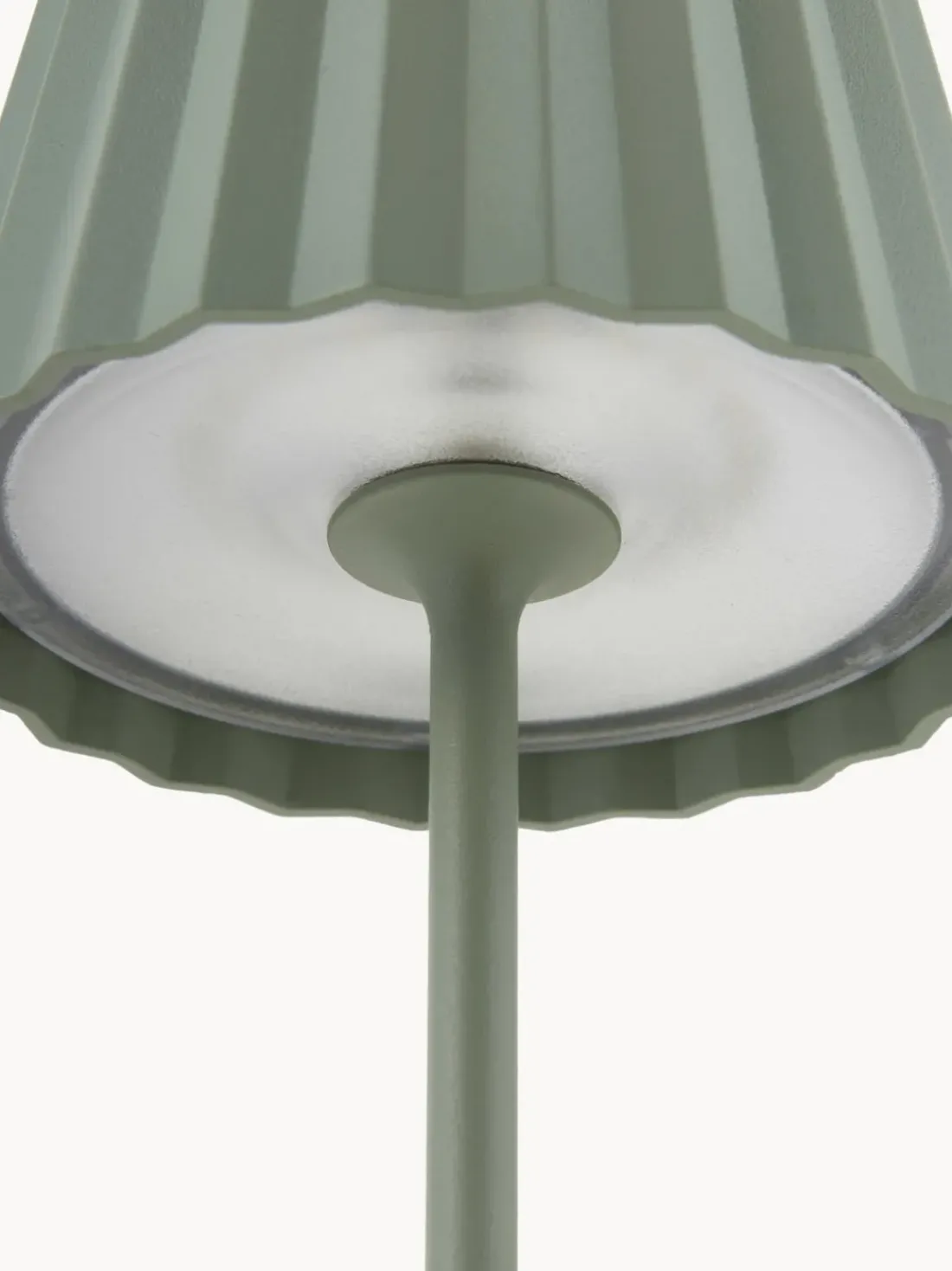 Lámpara de mesa para exterior LED regulable Trellia, portátil