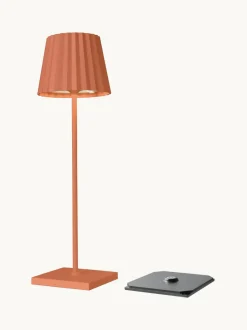 Lámpara de mesa para exterior LED regulable Trellia, portátil