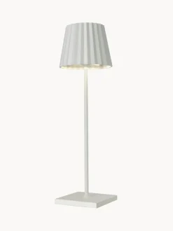 Lámpara de mesa para exterior LED regulable Trellia, portátil
