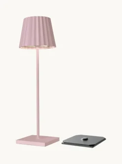 Lámpara de mesa para exterior LED regulable Trellia, portátil