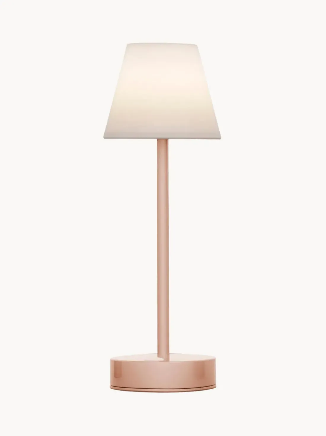 Lámpara de mesa para exterior LED regulable táctil Lola, portátil