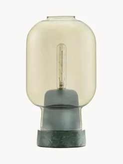 Lámpara de mesa pequeña de mármol Amp