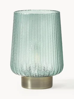 Lámpara de mesa pequeña LED Pretty Glamour, con temporizador y portátil