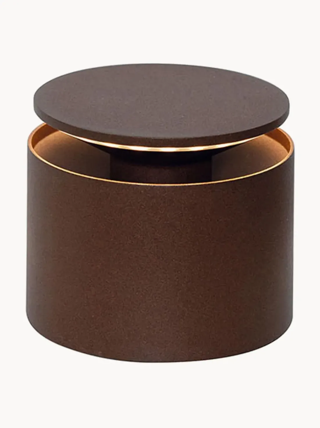 Lámpara de mesa pequeña LED regulable Push-up Pro, portátil