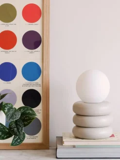 Lámpara de mesa pequeña LED Tube, portátil y con conexión USB