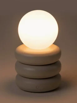 Lámpara de mesa pequeña LED Tube, portátil y con conexión USB