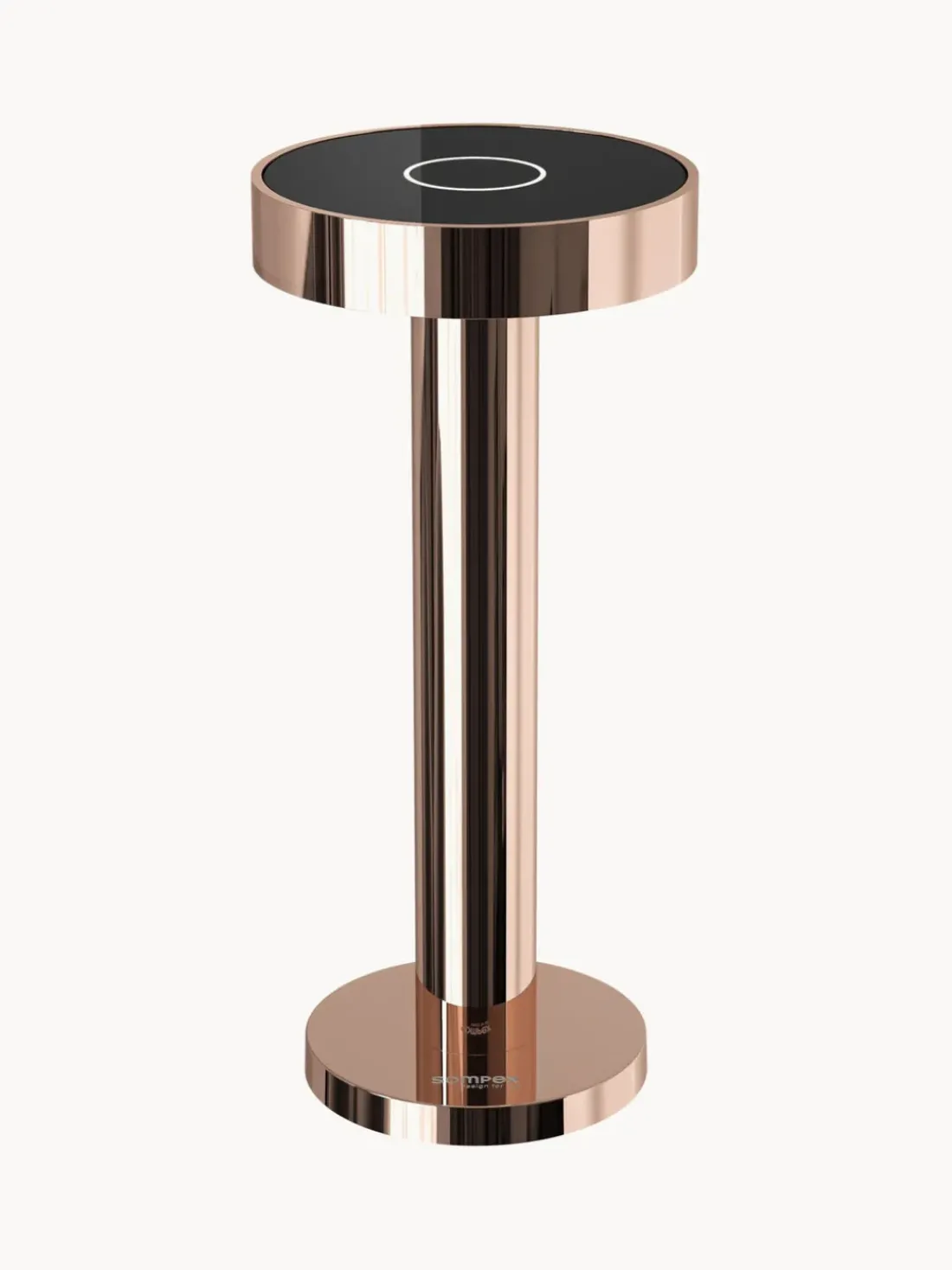 Lámpara de mesa pequeña para exterior LED regulable Boro, portátil