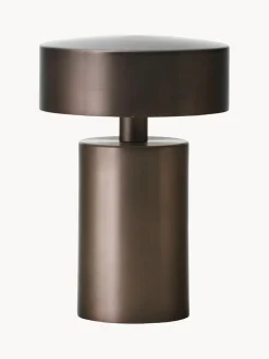 Lámpara de mesa pequeña regulable Columna, portátil
