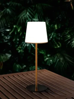 Lámpara de mesa regulable con conexión USB Fausta