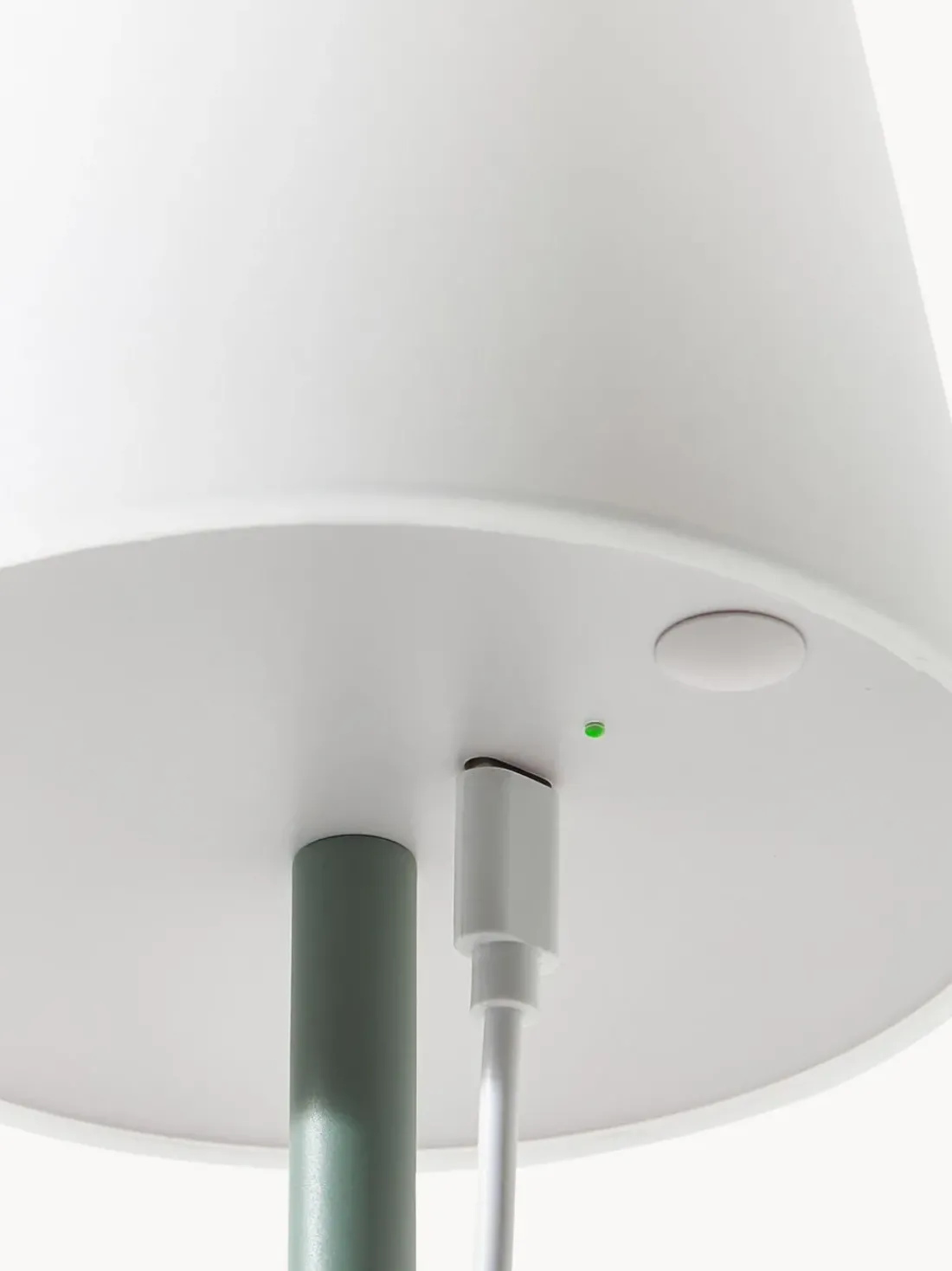 Lámpara de mesa regulable con conexión USB Fausta