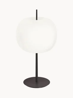 Lámpara de mesa soplada artesanalmente regulable Kushi