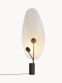 Lámpara de pie pequeña LED regulable Liris