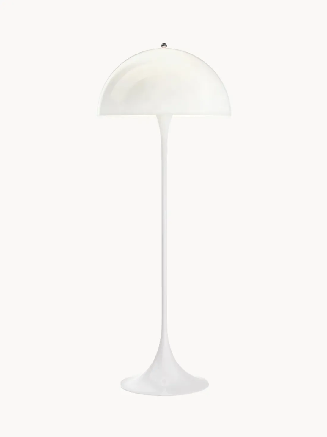 Lámpara de pie pequeña Panthella de diseño Verner Panton