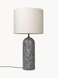 Lámpara de pie regulable con base de mármol Gravity, 120 cm