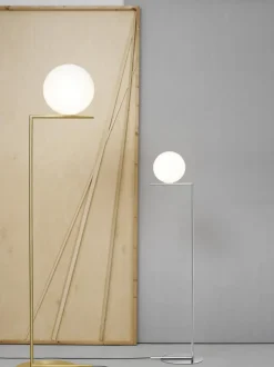 Lámpara de pie regulable soplada IC Lights