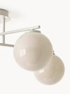 Lámpara de techo de vidrio opalino Atlanta