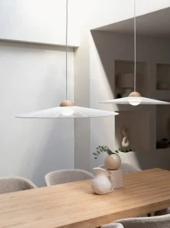 Lámpara de techo grande Belle, Ø 80 cm