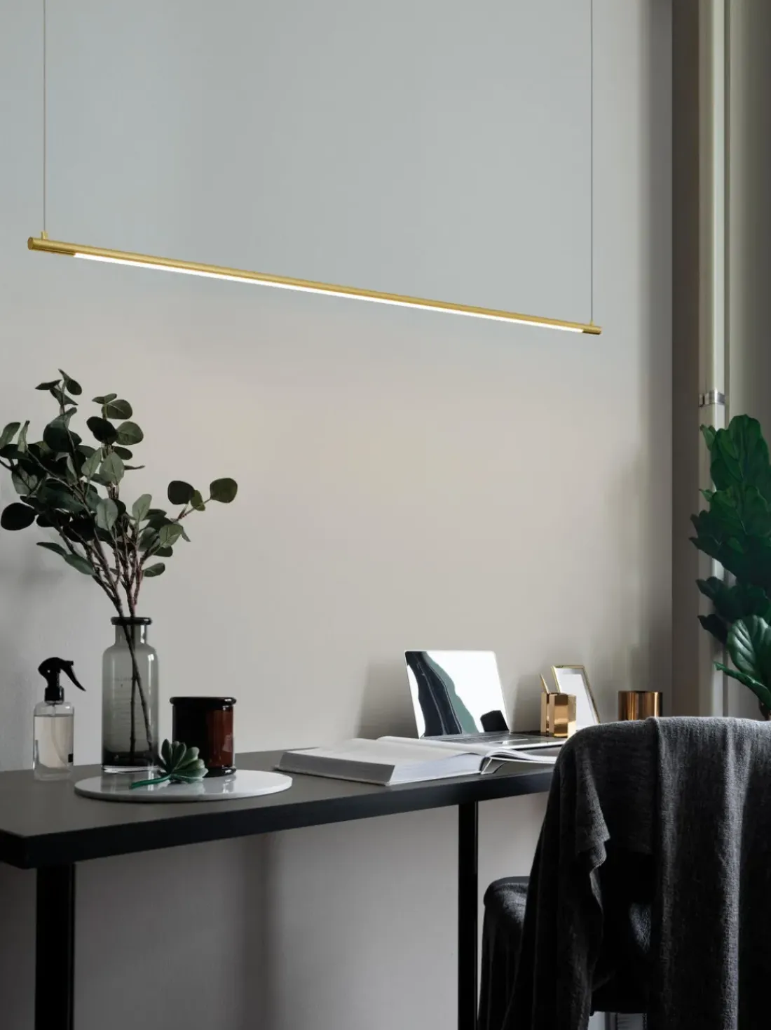 Lámpara de techo grande LED Elettra