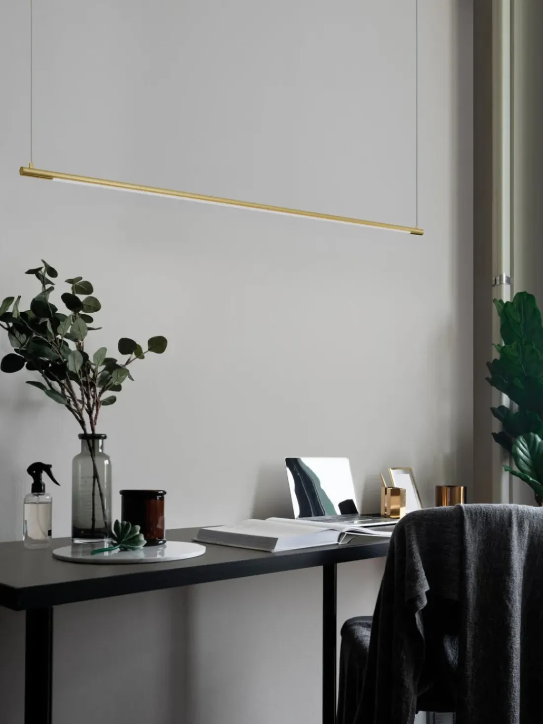 Lámpara de techo grande LED Elettra