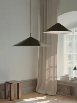Lámpara de techo grande regulable Brolly, Ø 70 cm