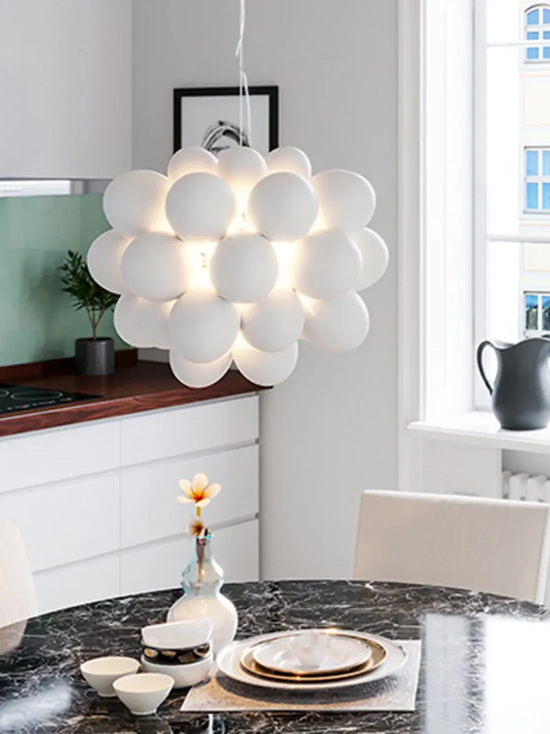 Lámpara de techo LED artesanal Gross