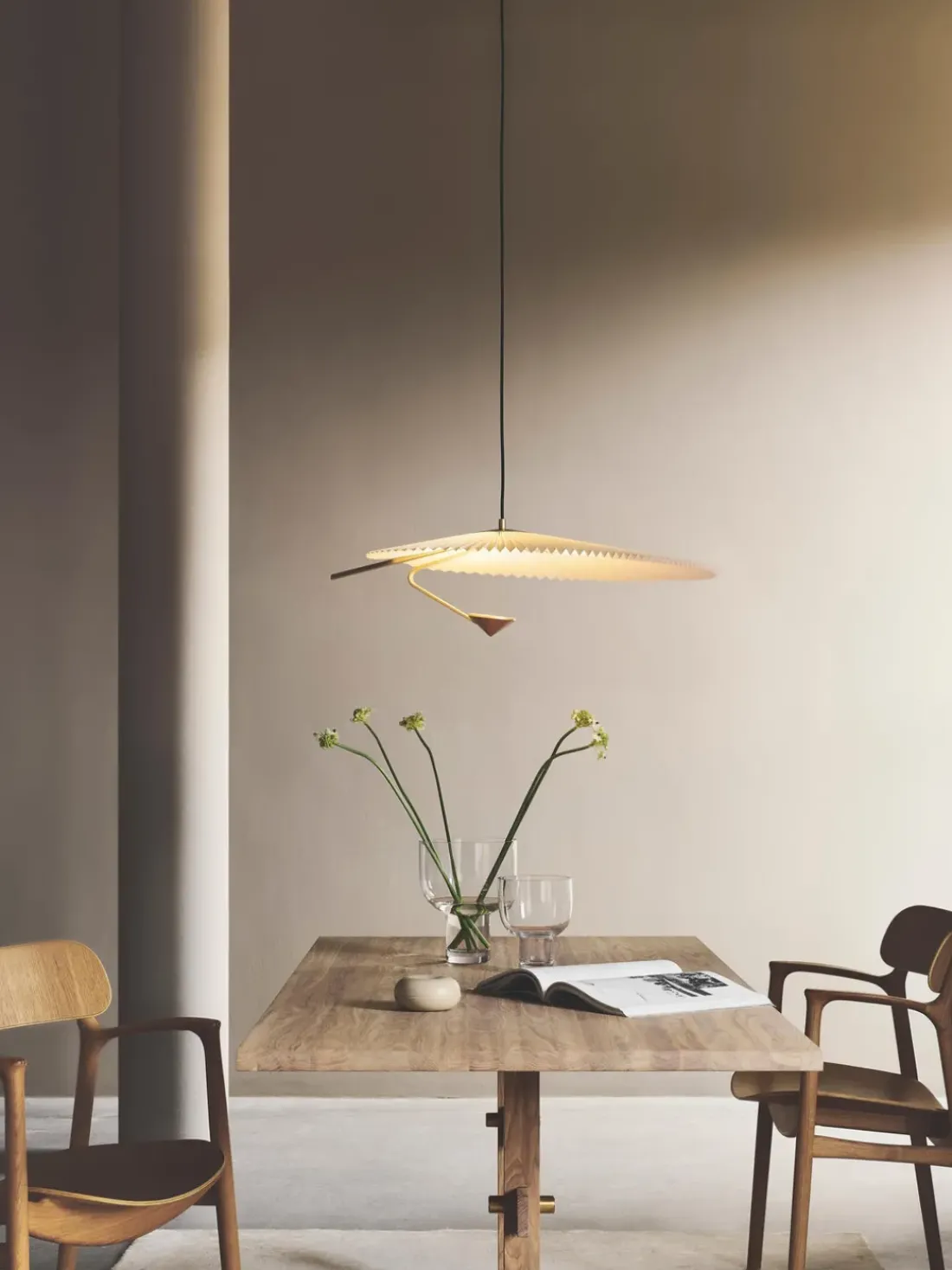Lámpara de techo LED grande regulable Liris