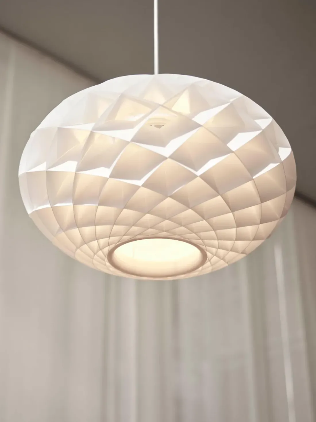 Lámpara de techo ovalada LED Patera