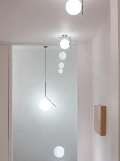 Lámpara de techo soplada IC Lights, 70 cm