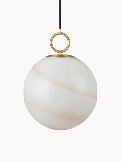 Lámpara de techo tipo globo soplada Stockholm