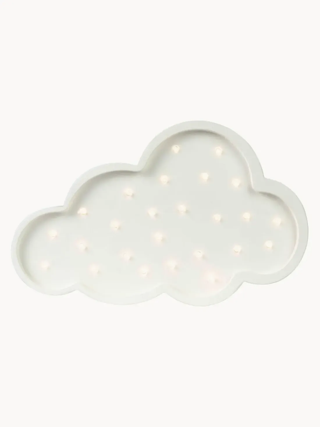 Lámpara infantil LED artesanal regulable Cloud, con función de temporizador