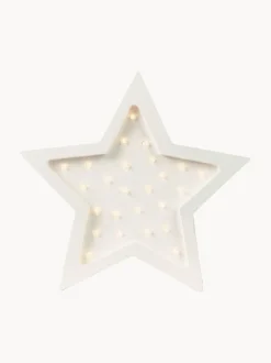 Lámpara infantil LED artesanal regulable Star, con función de temporizador