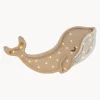 Lámpara infantil LED artesanal regulable con función de temporizador y control remoto Whale
