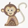 Lámpara infantil LED artesanal regulable con función de temporizador y control a mando Monkey