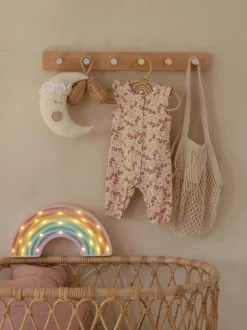 Lámpara infantil LED artesanal regulable Rainbow, con función de temporizador