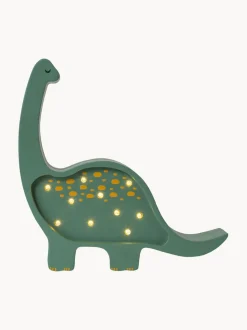 Lámpara infantil LED regulable artesanal Diplodocus, con función de temporizador y control remoto
