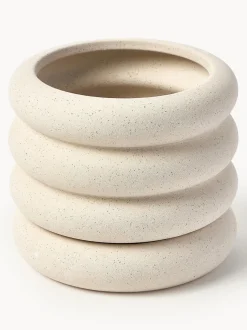Maceta de gres pequeña Rudi, 16 cm