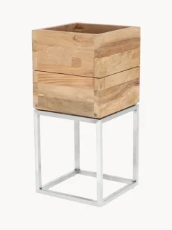 Macetero de madera de teca Mini Garden
