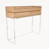 Macetero de madera de teca Mini Garden