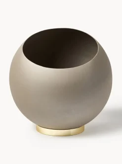 Macetero de metal Globe