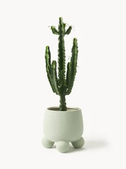 Macetero grande de dolomita Olea, 32 cm