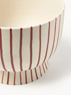 Macetero pintado a mano Elio, 18 cm