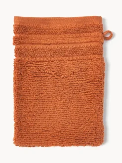Manoplas de baño con borde a rayas Luxe, 2 uds.