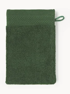 Manoplas de baño de algodón ecológico Premium, 2 uds.