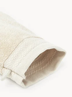 Manoplas de baño de algodón ecológico Premium, 2 uds.