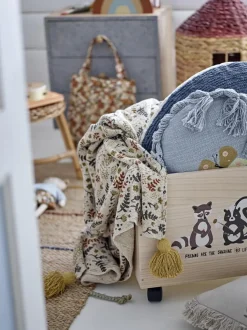 Manta infantil con borlas Filipa