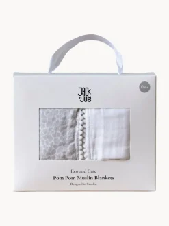 Mantas infantiles Pearl & Giraffe, 2 uds.