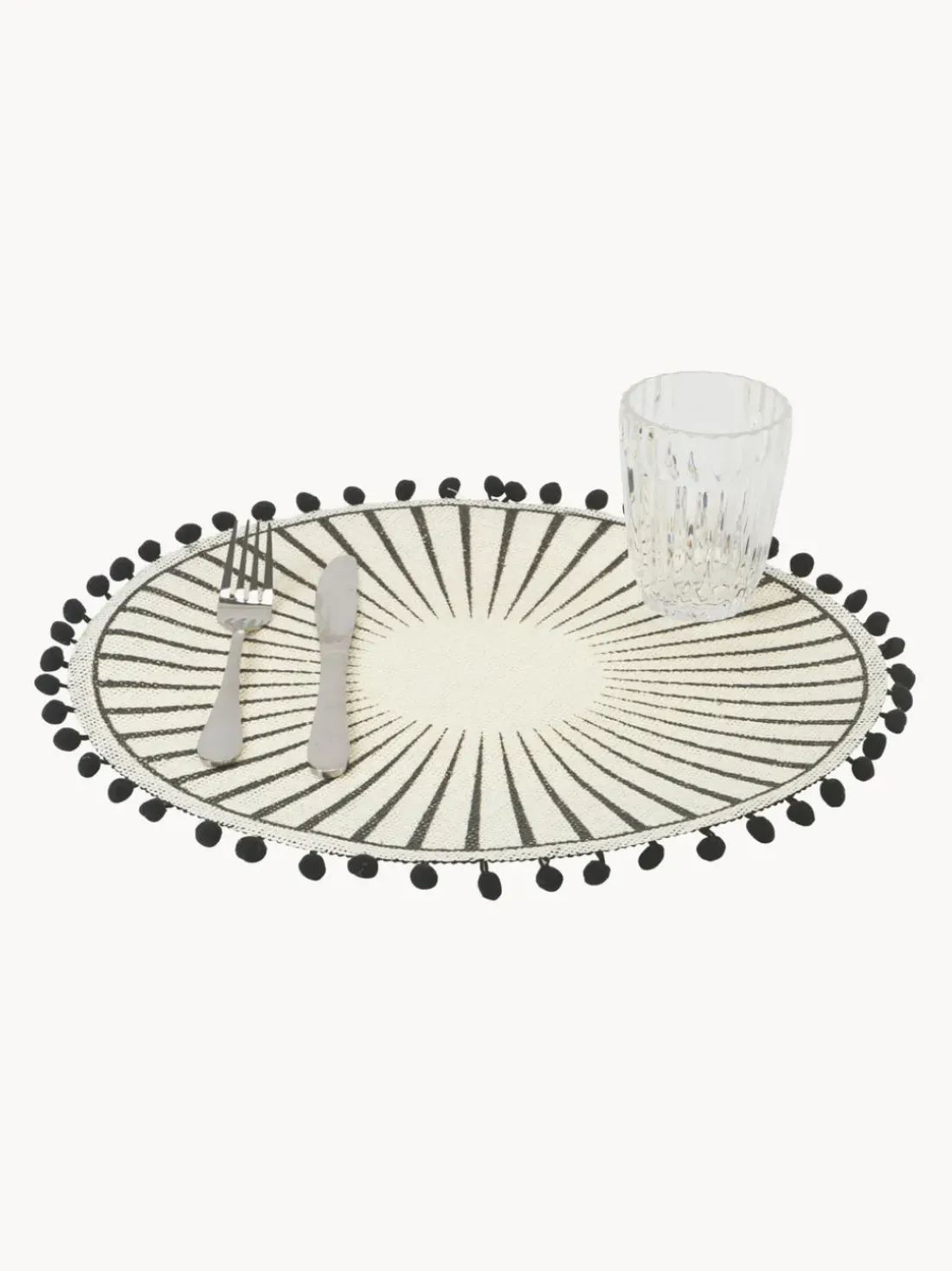 Manteles individuales Poms (6 uds.)