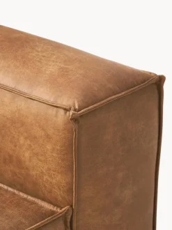 Módulo central sofá de cuero reciclado Lennon